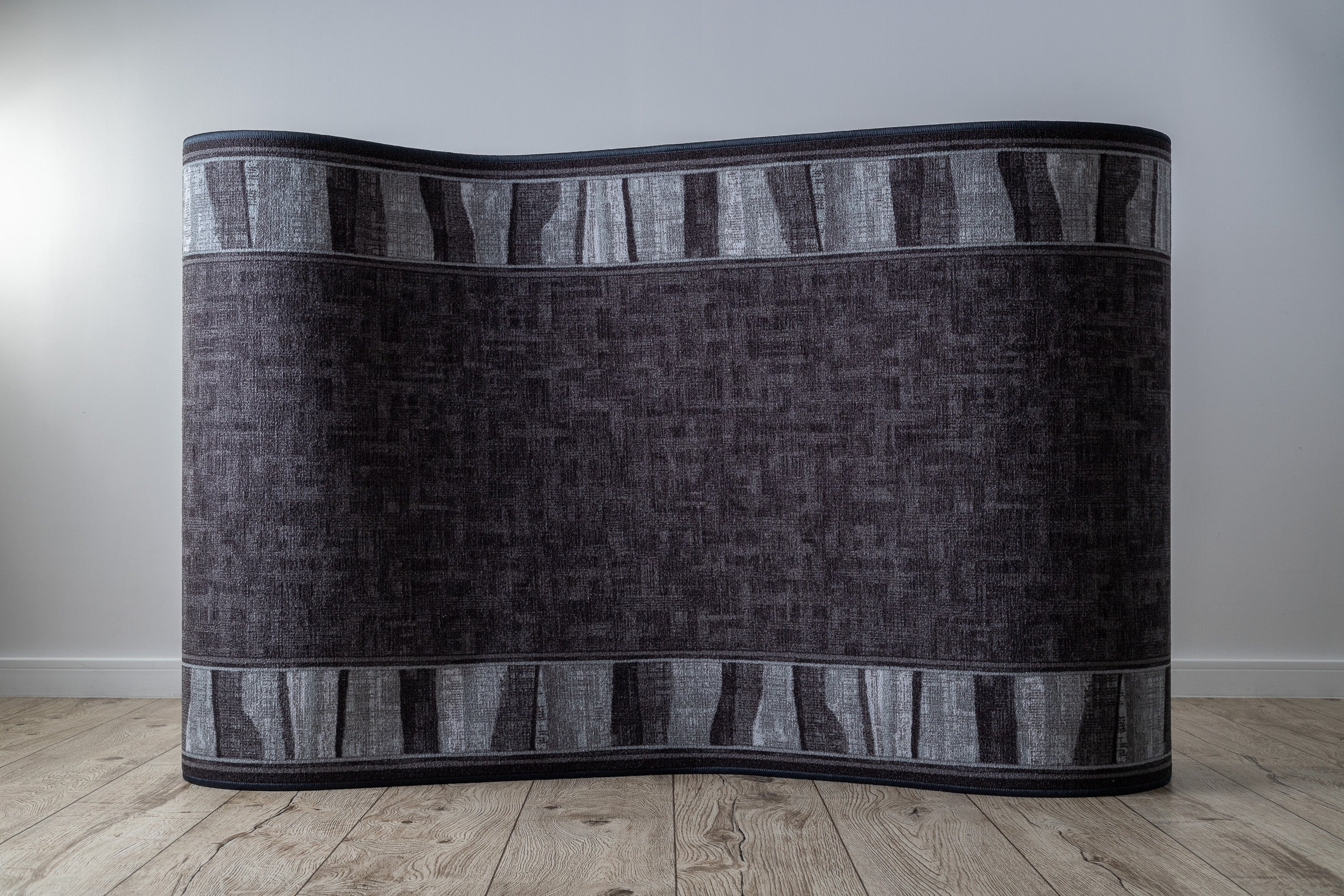 CHODNIK podgumowany LINEA szary 67cm 67x350 cm - 5