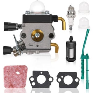 Kit De Carburateur Compatible Avec STIHL FS55 FS55R FS55RC KM55 KM55R Hl45 Fs38 Fs45 Fs46 Pieces Et Accessoires Moteur Remplacer Kit De Conduite De Carburant Filtre A Air 76938391