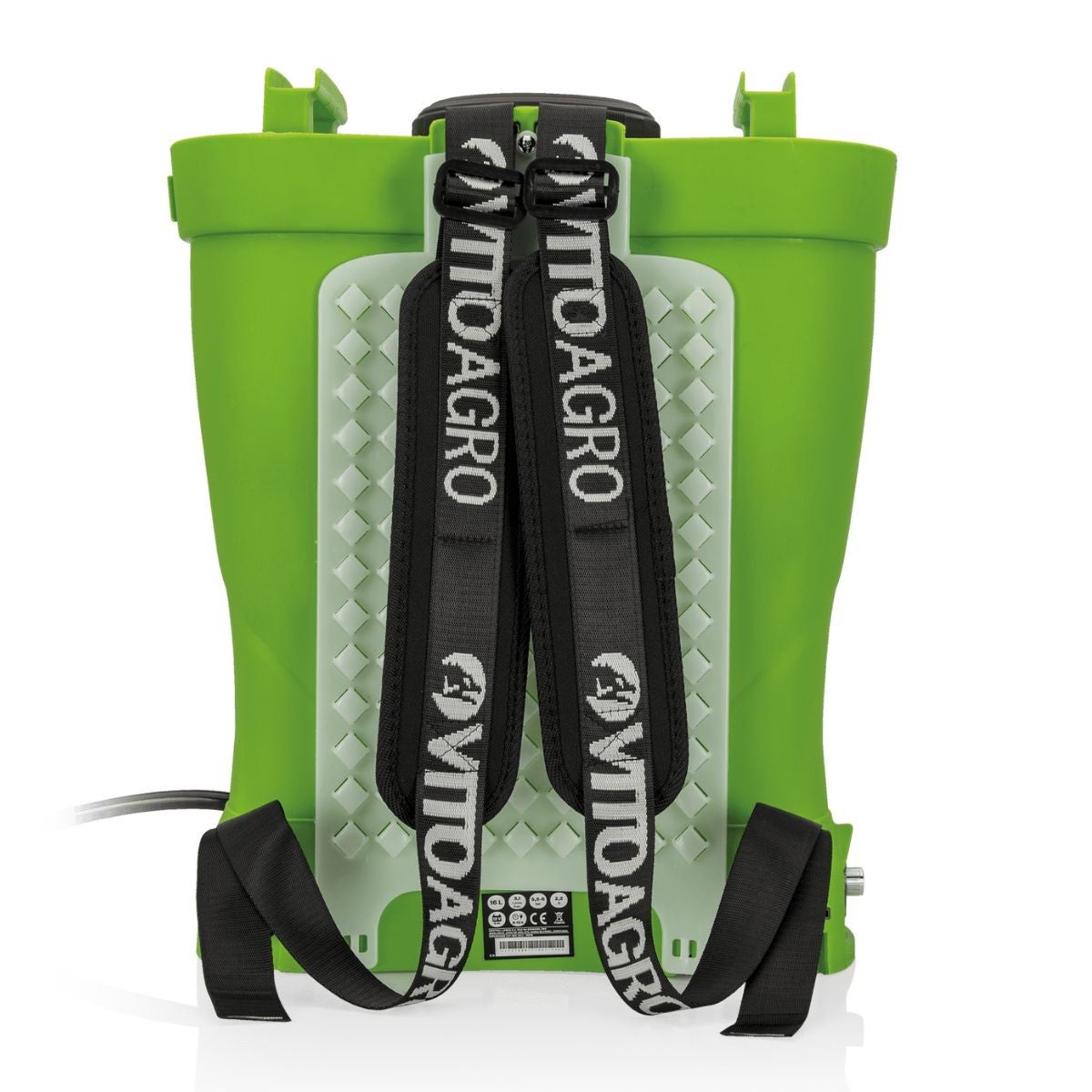 Pulverizador Eléctrico a Batería 16L + Traje de Protección Desechable para Jardín + Accesorios de Protección y Pulverización - 8