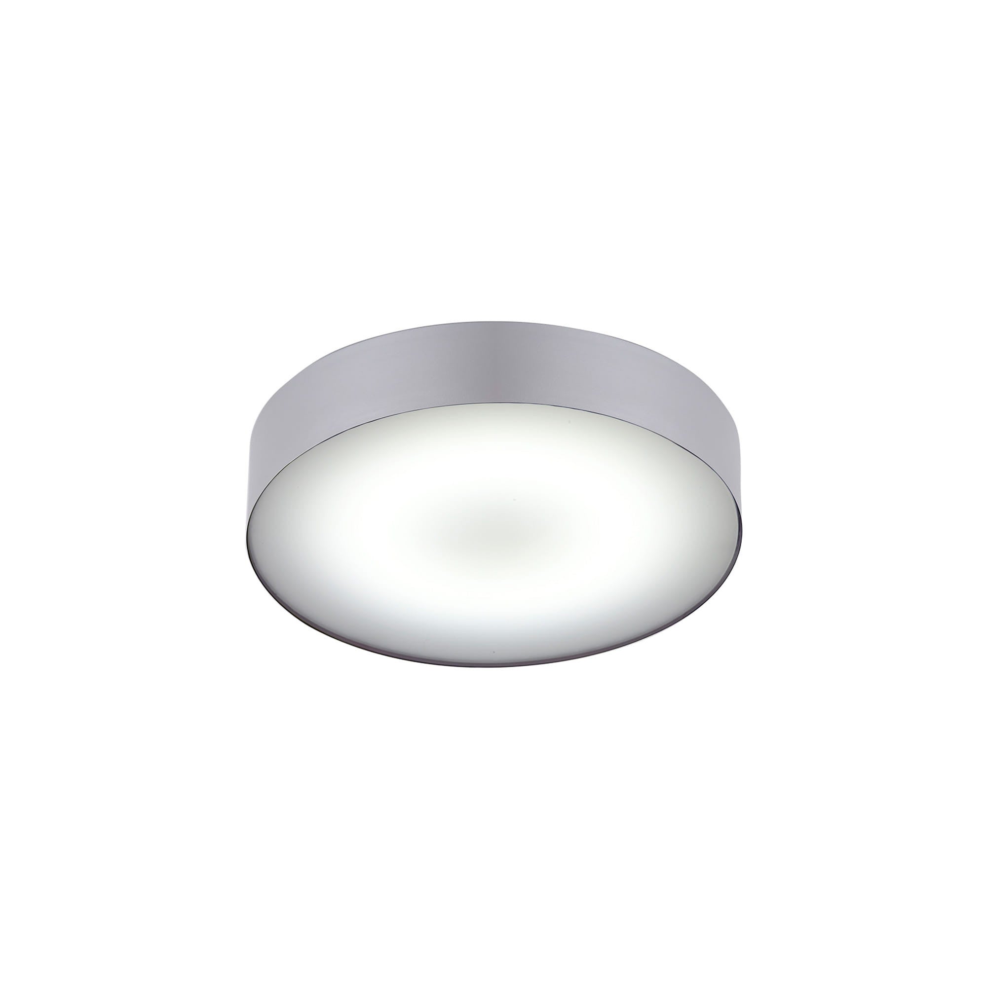 Plafon Arena okrągły srebrno-biały LED 18W 4000K 1600lm wym: 9 x 40,5 cm IP20 tworzywo sztuczne Nowodvorski Lighting