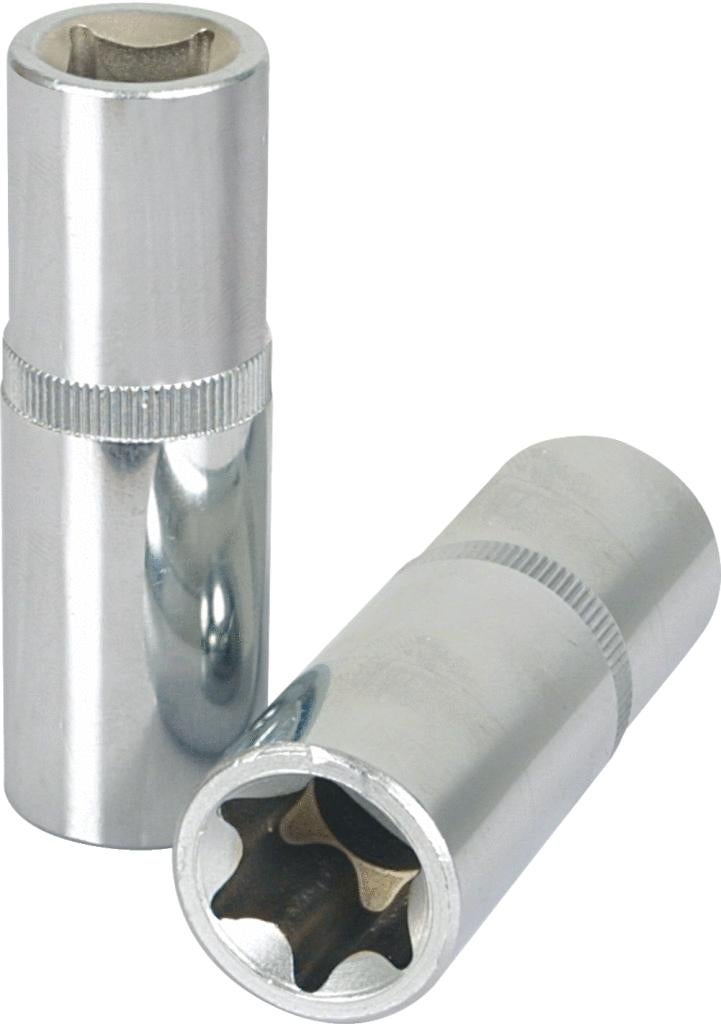 Douille Longue KS TOOLS 918.3837 - 3/8" 6 Pans 17 Mm - Chrome Vanadium - 63 Mm - 2