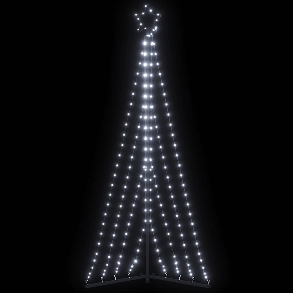 Choinka LED 339 LED Zimna biel 187 cm vidaXL