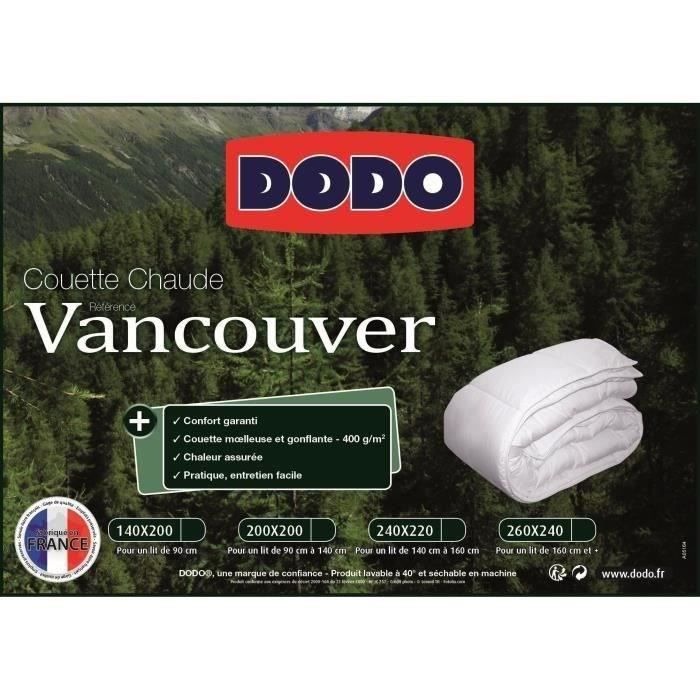 Remplissage de couette DODO Vancouver 400 g (140 x 200 cm) - 6