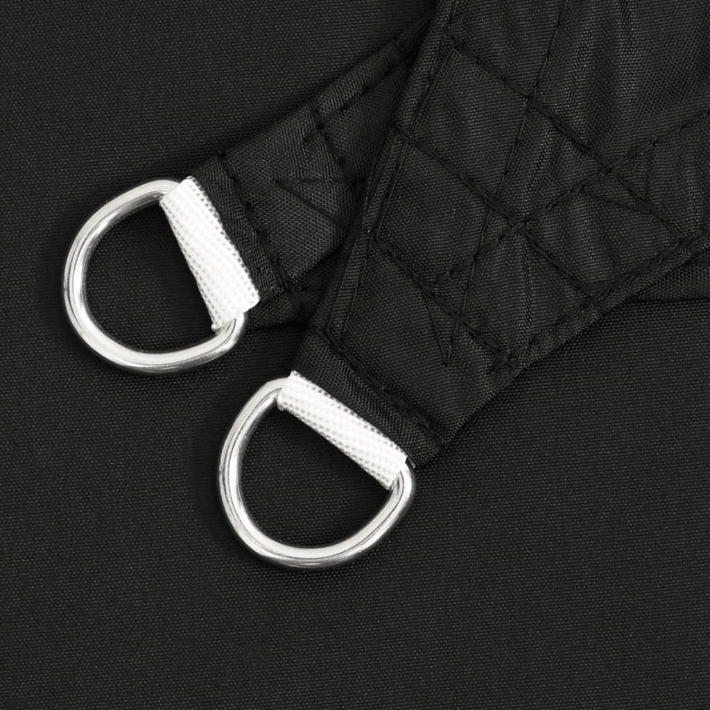 Voile de parasol tissu oxford rectangulaire 3,5x4,5 m noir vidaXL - 6