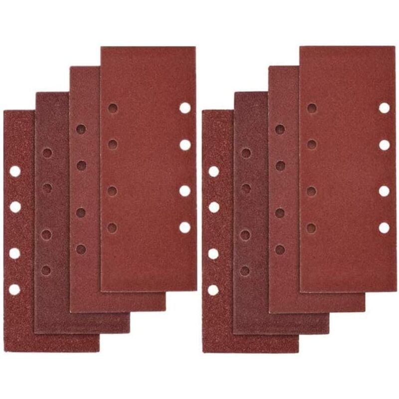 10 Feuilles Abrasives 93 X 230 Mm Papier De Verre Grain 120 Silverline 848562 : Outillage