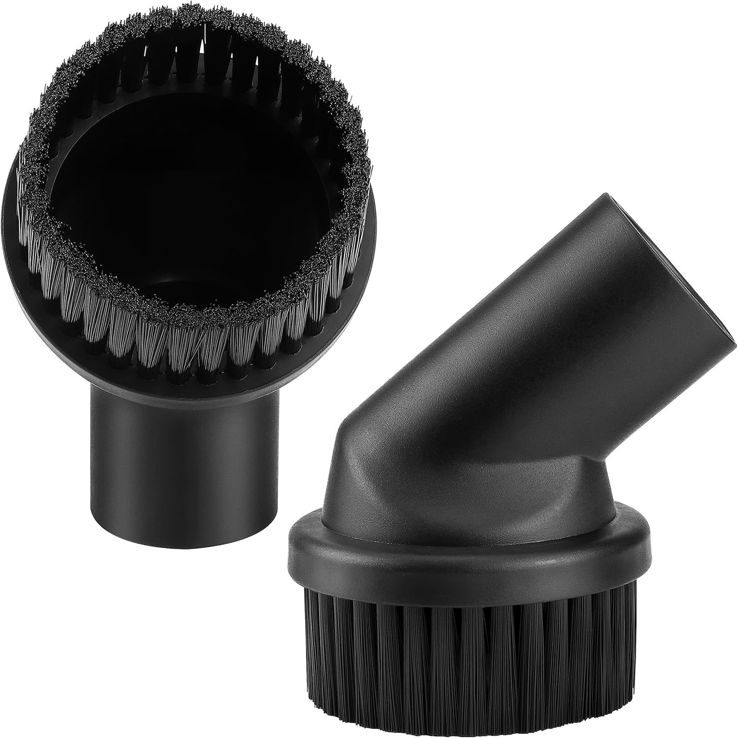 Zestaw 2 szczotek do kurzu – 35 mm, szczotka premium do odkurzaczy meblowych, uniwersalne akcesoria do odkurzaczy, średnica 35 mm