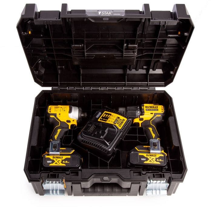 Kit de herramientas elÉctricas combo dewalt dck2062m2t (dcd709+dcf809 ...