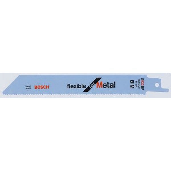 Brzeszczot do piły szablastej Bosch S 922 BF metal elastyczny 25 sztuk