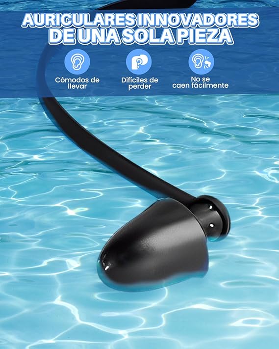 Lunettes de natation antibuée protection UV sans fuite réglables avec pont nasal souple pour adultes contenant bouchons d'oreilles - 5