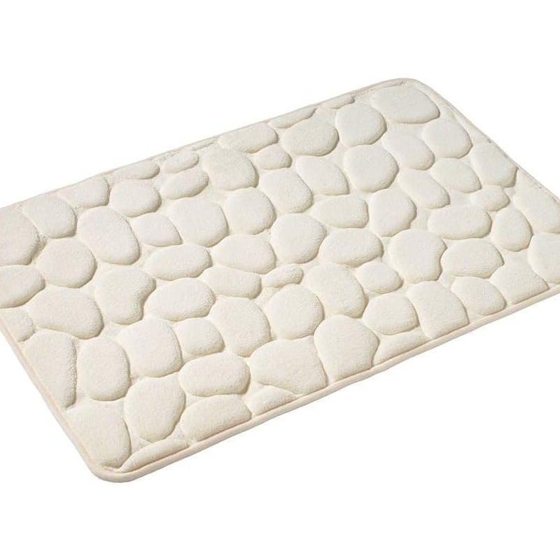 Mata łazienkowa z pianki memory (50 x 80 cm*1) • Miękka mata łazienkowa z mikrofibry – antypoślizgowa i zmywalna • Mata prysznicowa