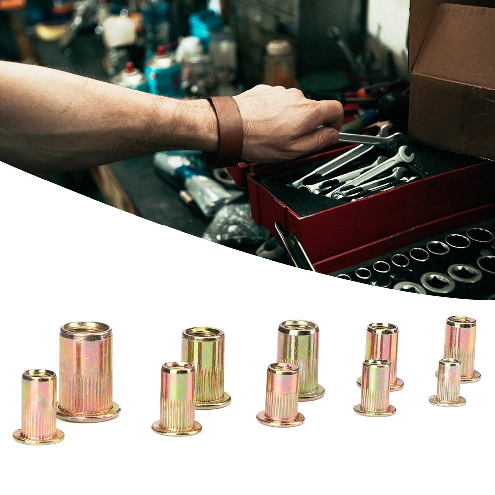 Inserti Filettati M3 M4 M5 M6 M8 M10 Dadi Rivettati Assortiti Set 220 ...