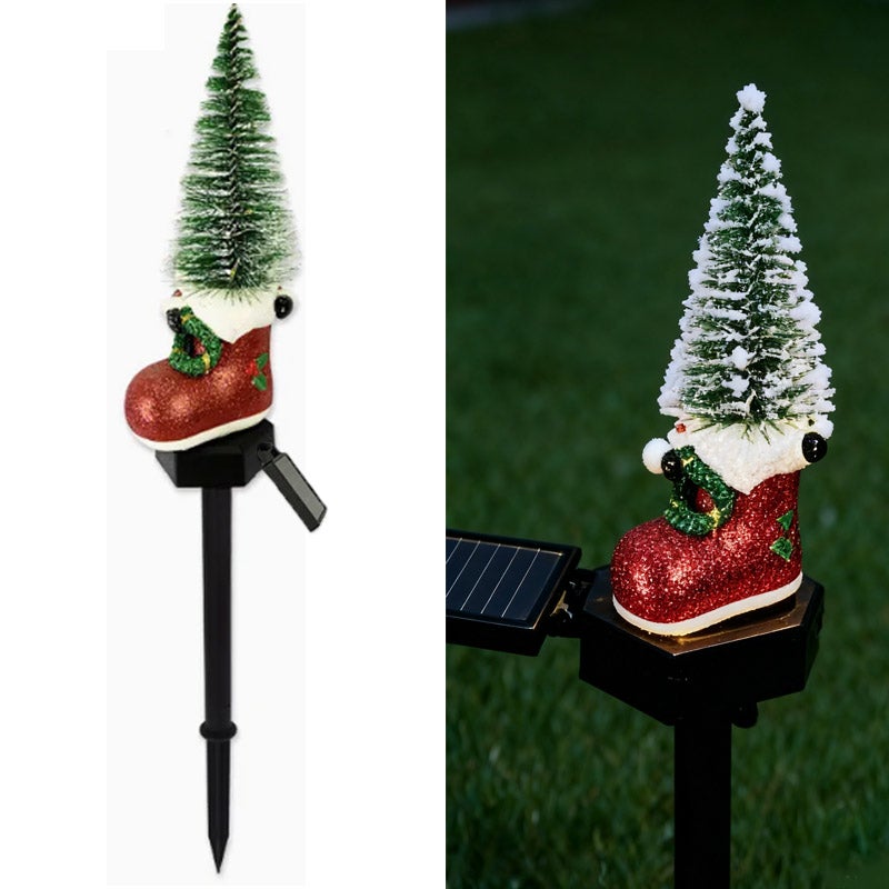 LAMPE SOLAIRE NAIN De Jardin LED Balcon Oiseau Multicolore Décoration H