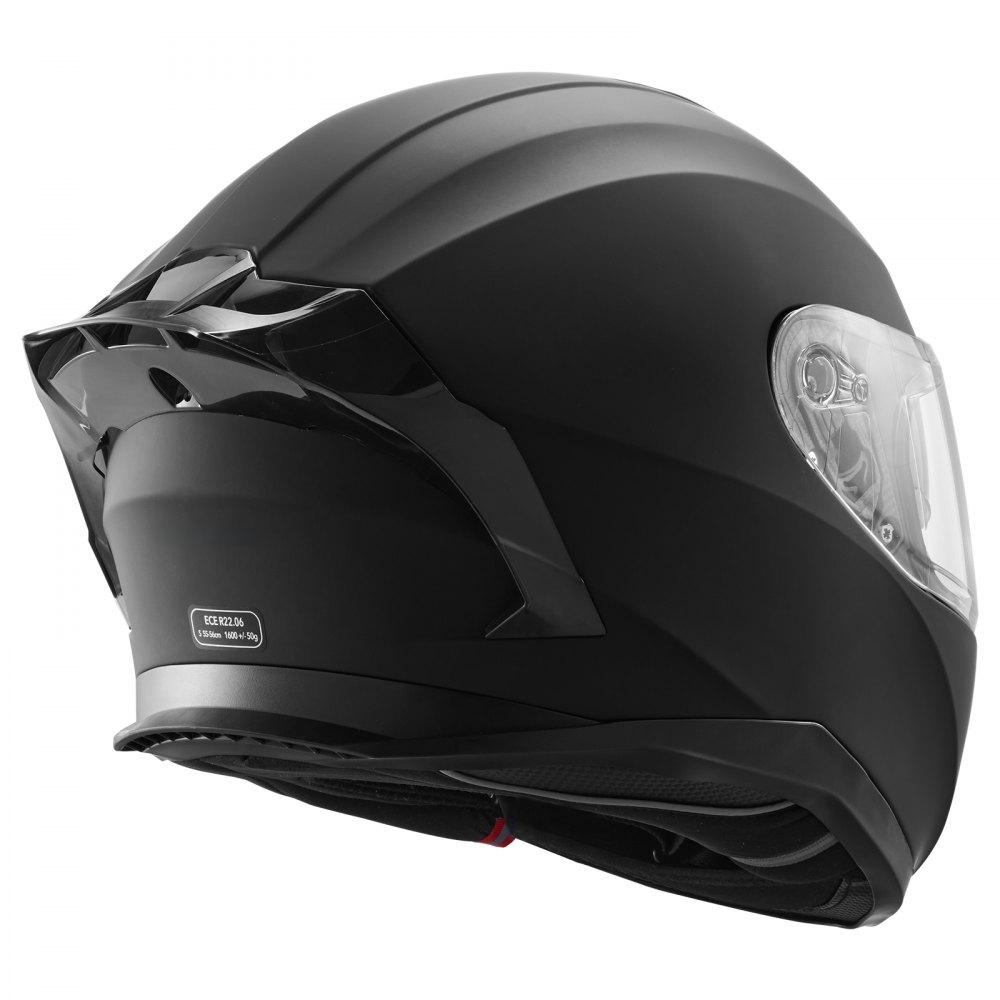 Casco integrale motocross nero con Bluetooth, ventilazione e visiera solare taglia L TEKMAQUINAS - 2