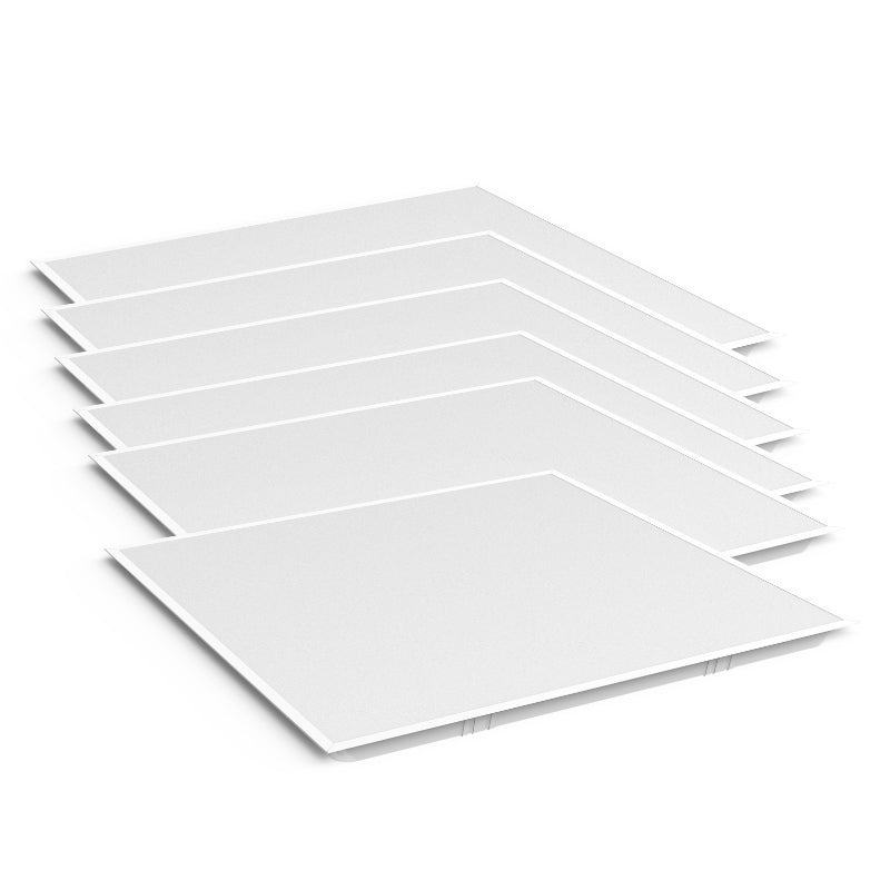 Lot de 6 - Panneau LED 60x60 40W Blanc - Blanc Neutre 4000K - 5500K - SILUMEN - 4