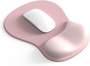 Tappetino mouse con poggiapolsi FELLOWES Crystal™ Gel
