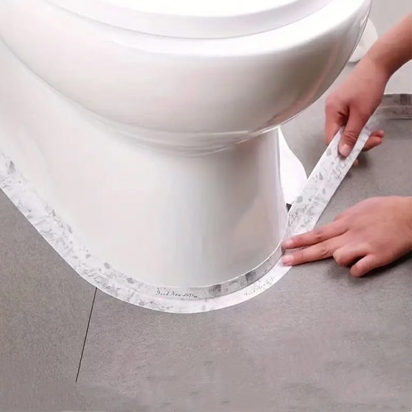 Masa uszczelniająca z marmurowym wzorem 3,8 cm x 320 cm, odpowiednia do wanien, ścian i zlewów