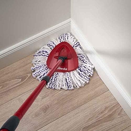 Balai Turbo Vileda Avec Seau à Pédale - Microfibre, Manche Télescopique