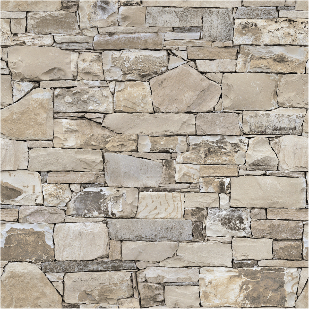 Adesivi pietra di Sarthe - Sticker adesivo - adesivi murali - 40x40cm - 2