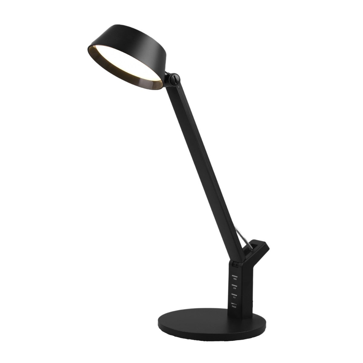 Lampa biurkowa Ava czarna LED 5W 2700K-6400K 600lm wym: 40,4 x 17,1 x 30,5 cm tworzywo sztuczne Trio