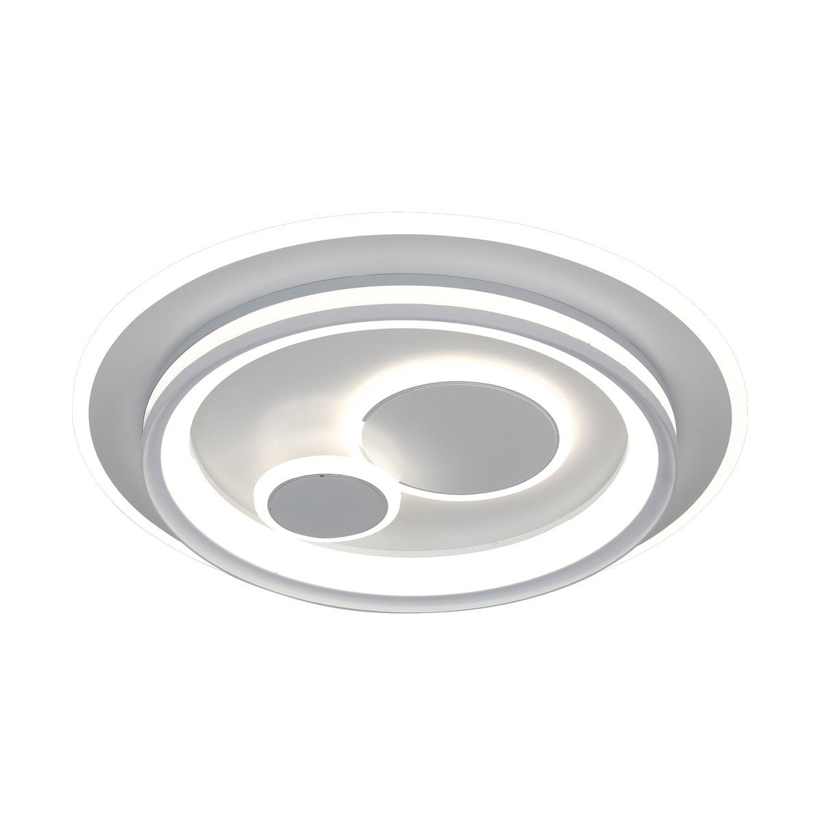Plafon z pilotem okrągły PARCO LED 55W Odcienie bieli 3025lm biały wym: 8 x 50 x 50 cm IP20 Italux
