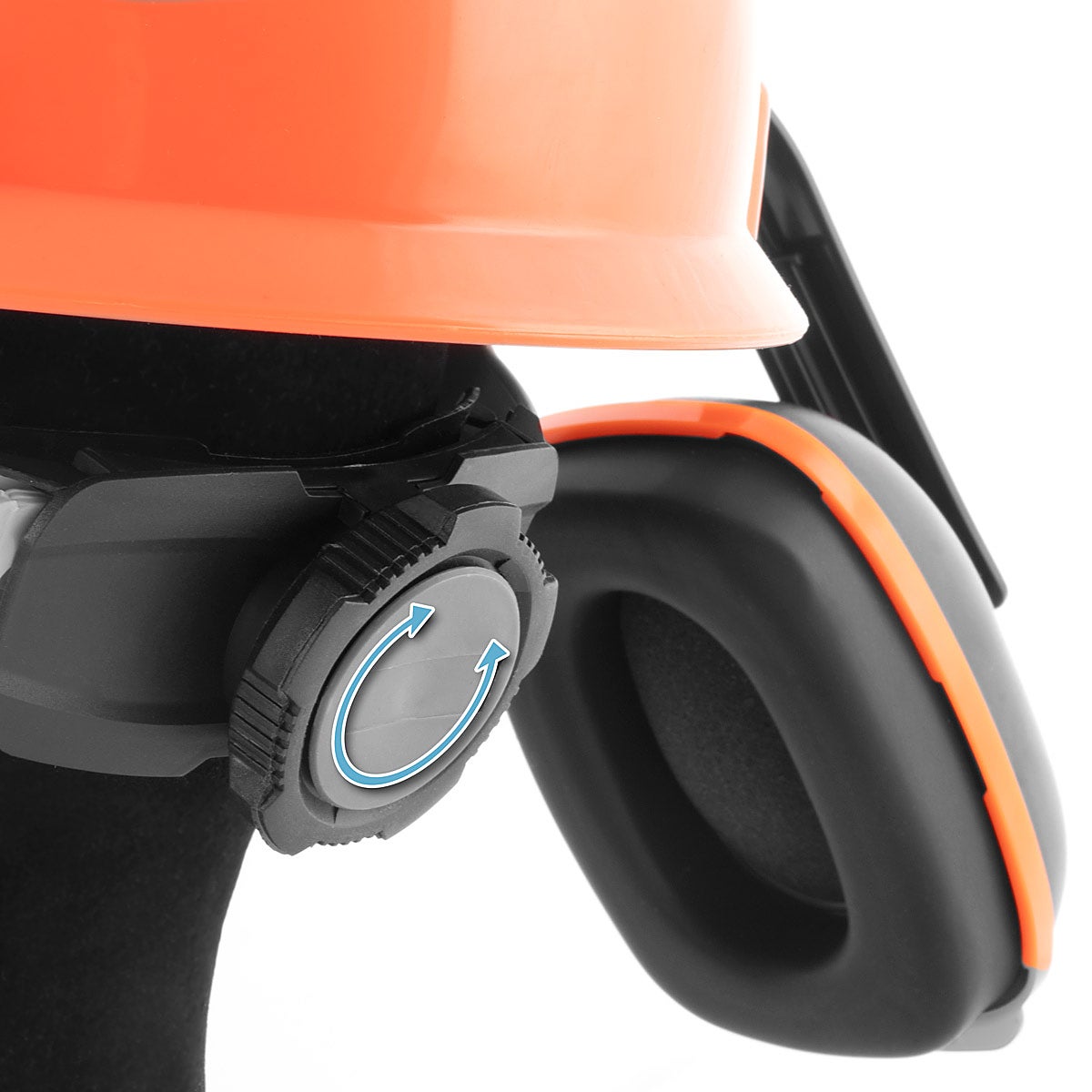 STAHLWERK Casque forestier FH-100 ST avec visière et protection auditive EN397 EN352 EN1731 - 5