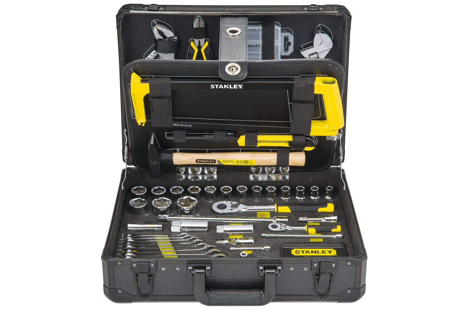 Boîte à outils multi usage comprenant pince, tournevis et clés (142 pcs) - STANLEY STMT98109-1 - 6