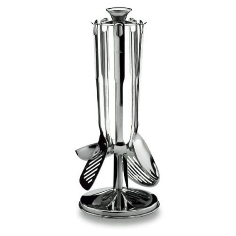 Lacor 62601- Set mestoli Cucina con Base mm 5 Piccolo