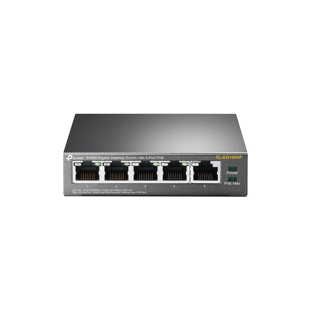 Tp-Link Switch Poe De Escritorio Gigabit De 5 Puertos Con 4 Puertos , Leroy Merlin