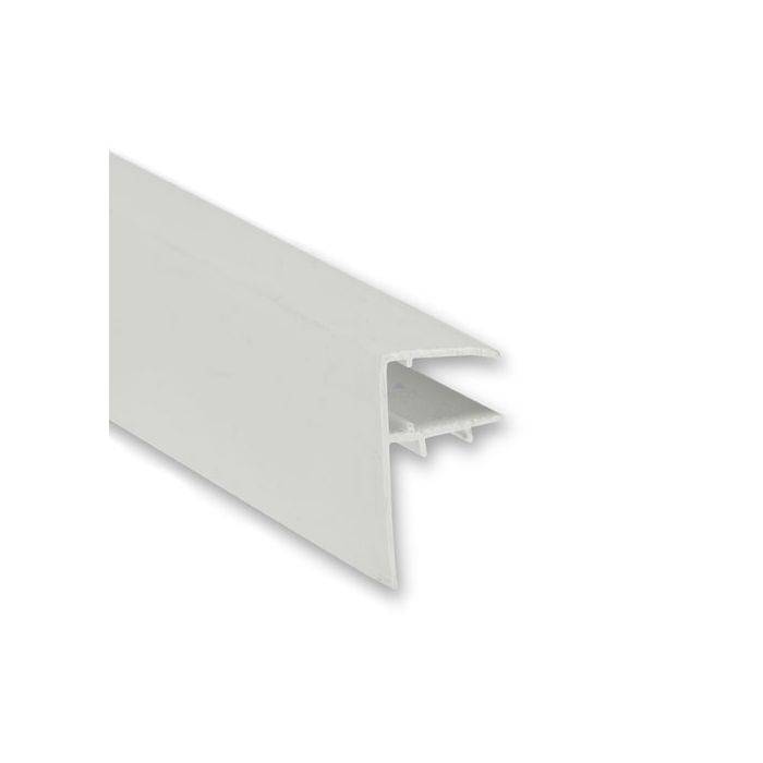 Pvc Profil F Profil F en PVC pour 10 mm – Couleur : Blanc – Longueur : 3 m | Leroy ...