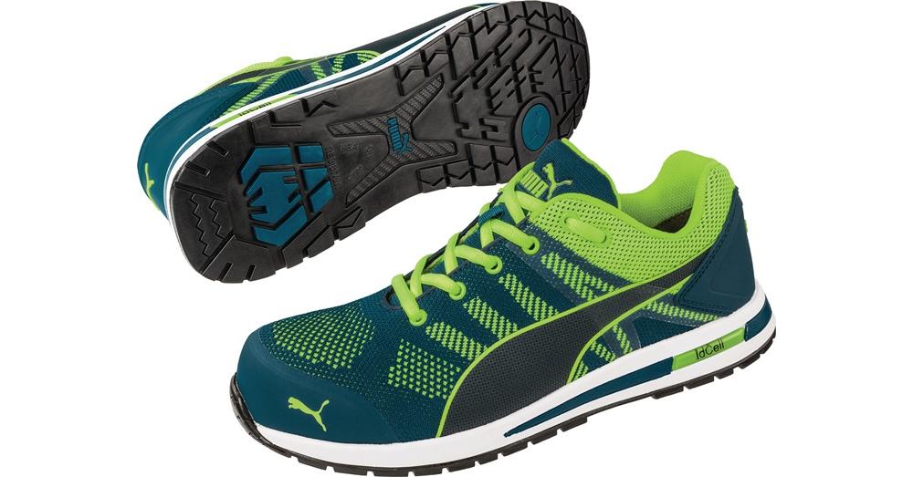 Basket de sécurité Puma Elevate Knit Green Low S1P ESD HRO SRC Vert 42 - 6