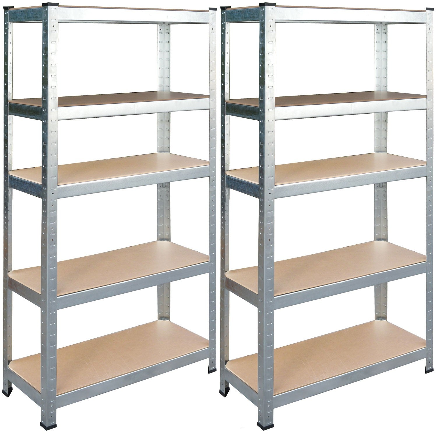 Zestaw 2x regał magazynowy Humberg HR-810 150x75x30 cm 4810-2