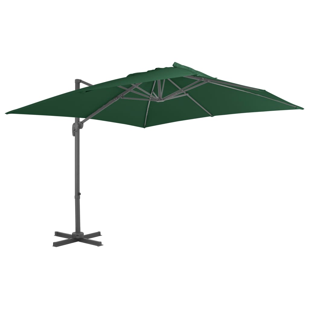 Parasol avec base portable Vert 4 - 3