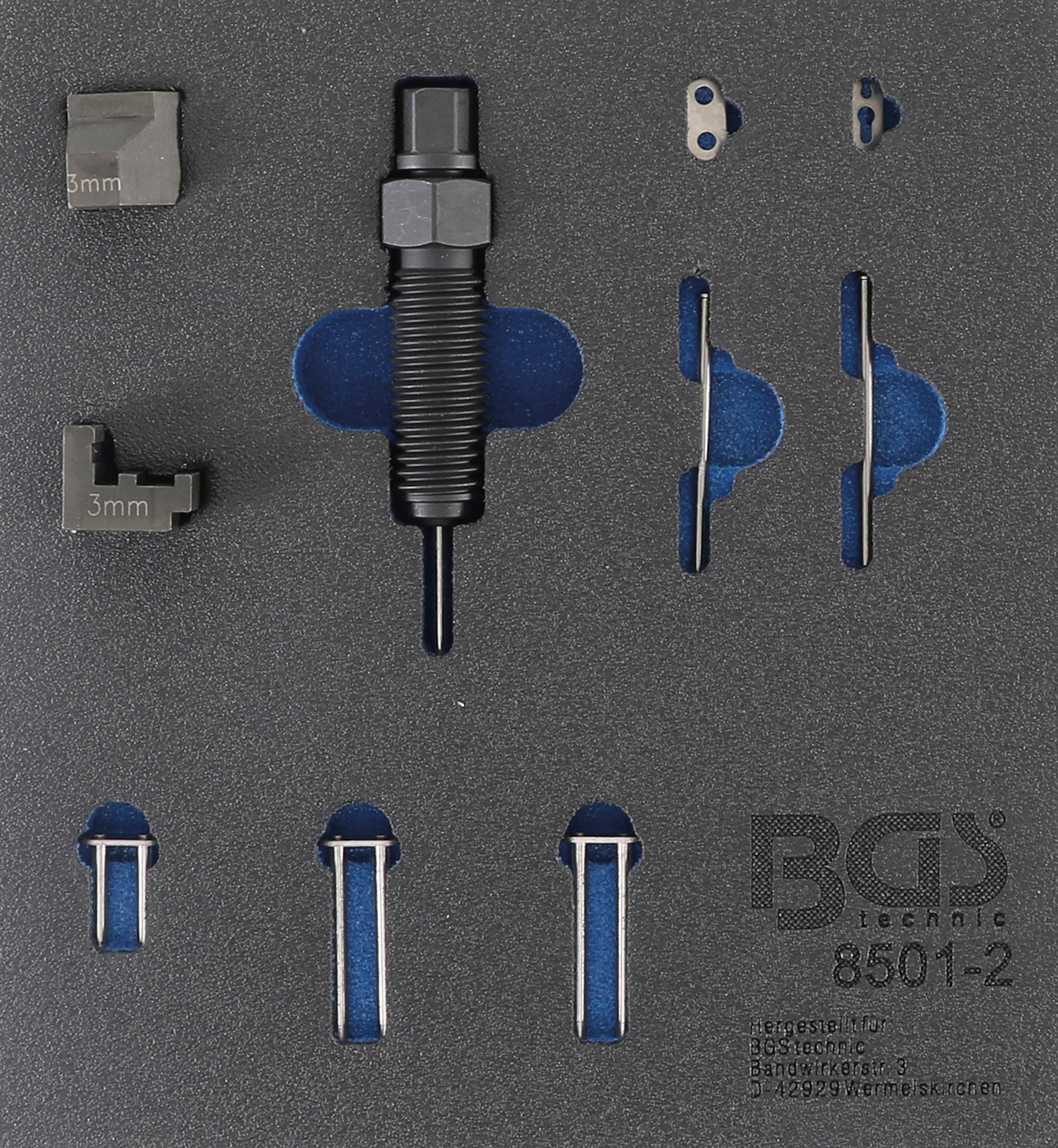 Inserto Esagonale Extra Corto 7mm BGS 4995 - Per Pinza Freni, 1 Pezzo, Alta Qualità