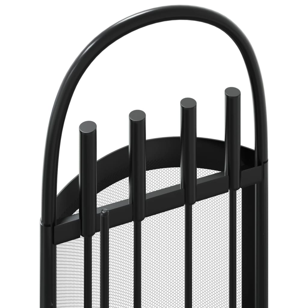 Ensemble d'ustensiles de cheminée 5 pièces 23 x 15 x 66 cm Acier vidaXL - 7