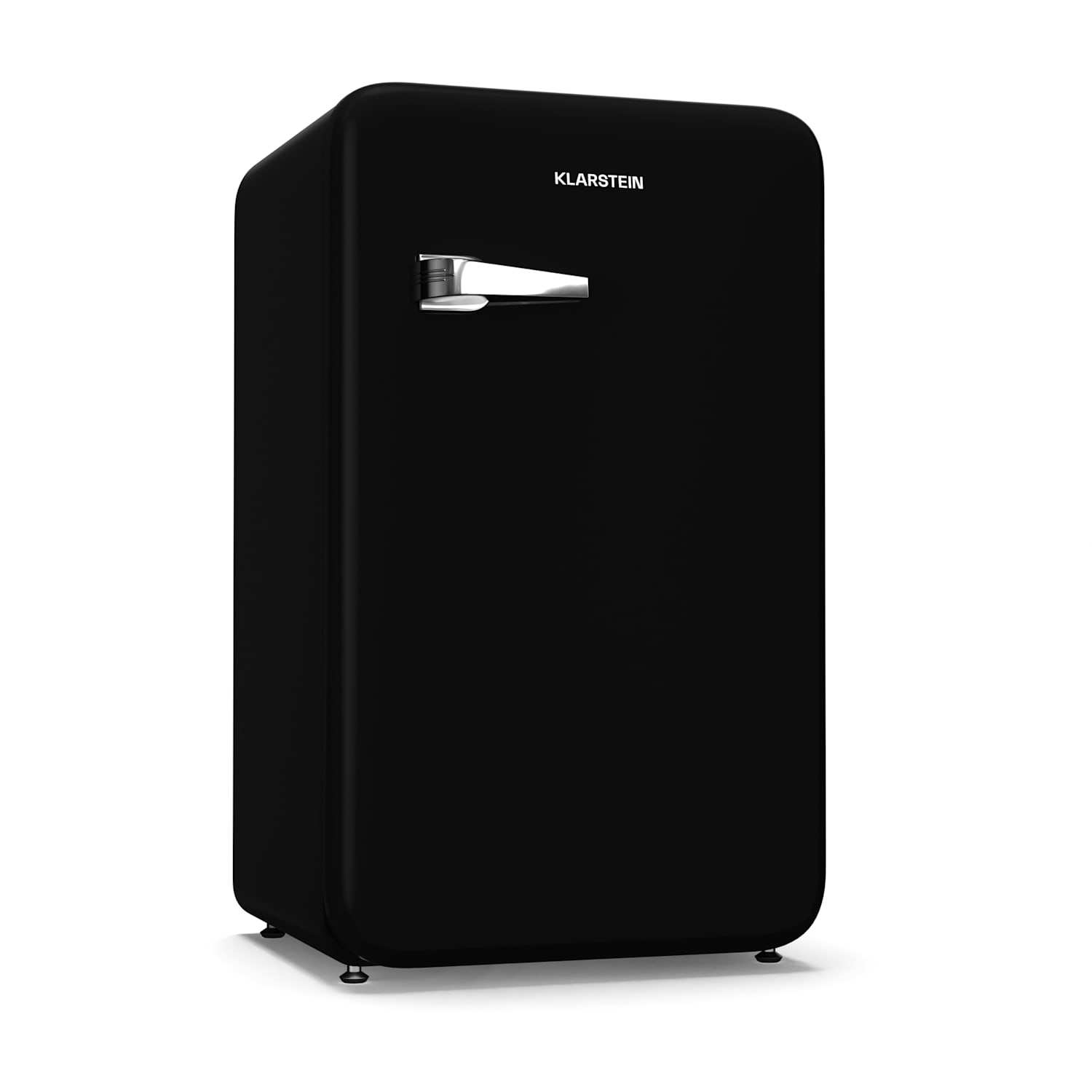 Klarstein Nevera Audrey Evo, 112L, Diseño Retro, Silenciosa, Compacta, 3 Colores Negro , Leroy Merlin