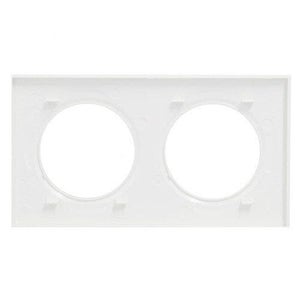 Legrand 079044L - Plaque de finition Mosaic Noir mat - 2 postes - 2x2