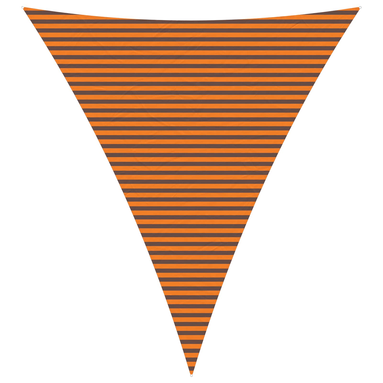 Toldo Vela de Sombra Naranja y Marrón 5 x 6 x 6 m | Leroy Merlin