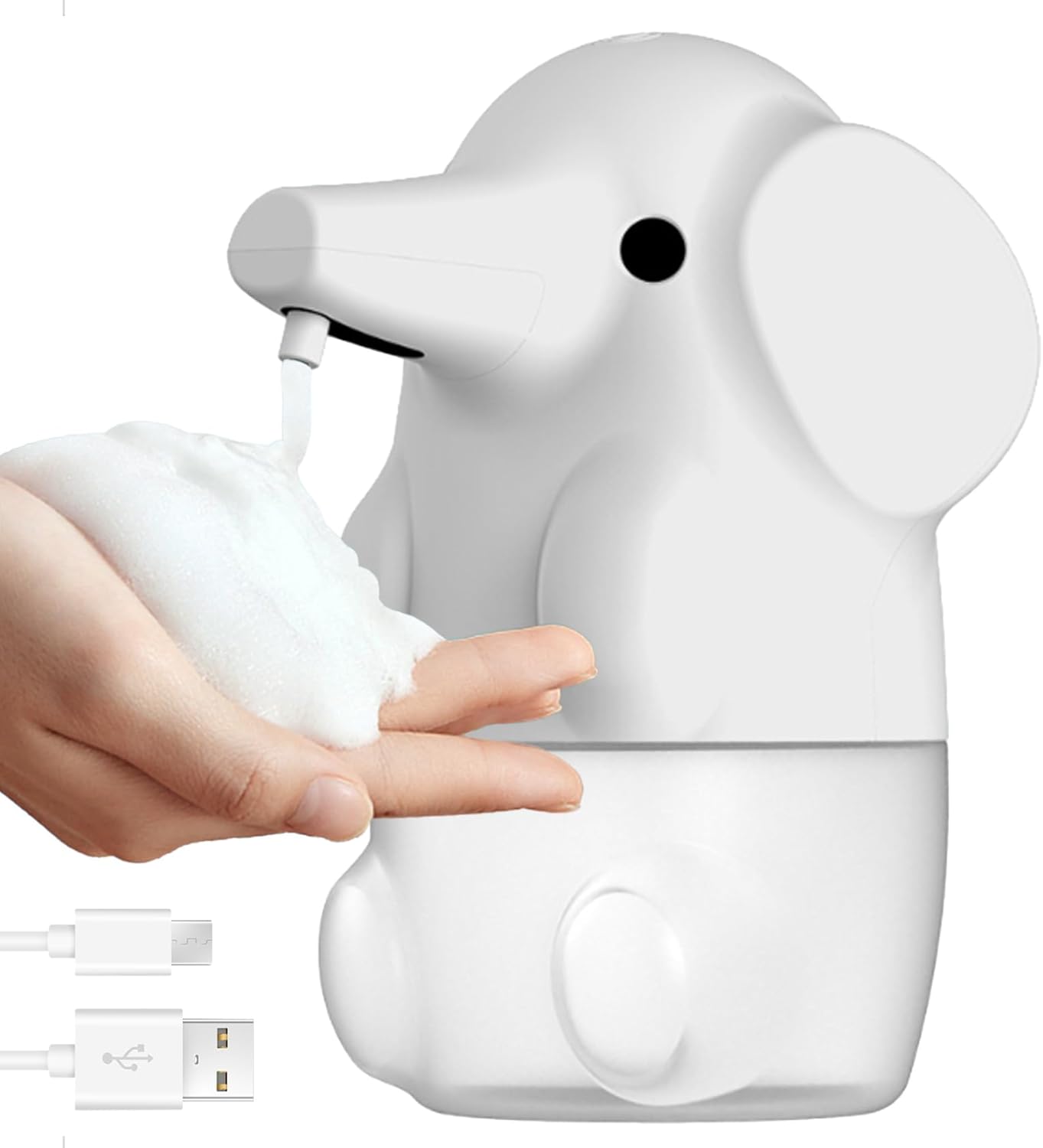 Automatyczny dozownik mydła w pianie 250 ML 2 tryby USB bezdotykowy dozownik mydła do rąk dla dzieci