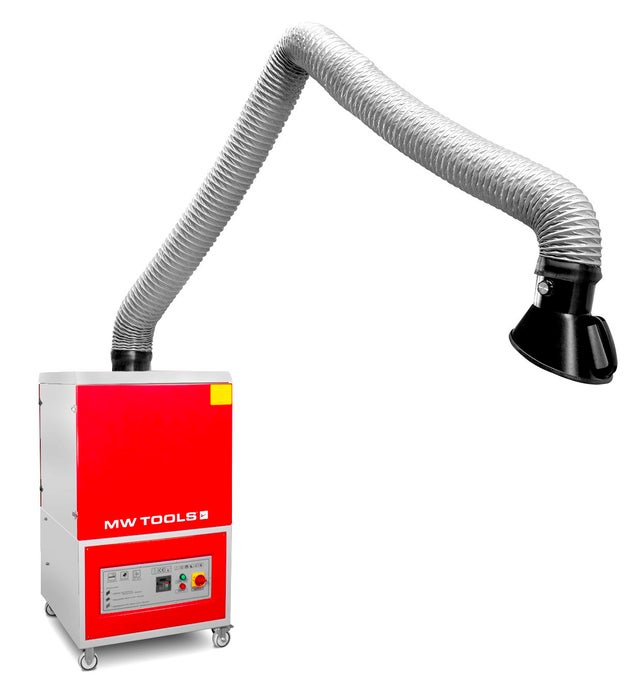 Aspirateur de fumée de soudage mobile 2600m³/h 2,2kW 3x400V MW Tools LA2801