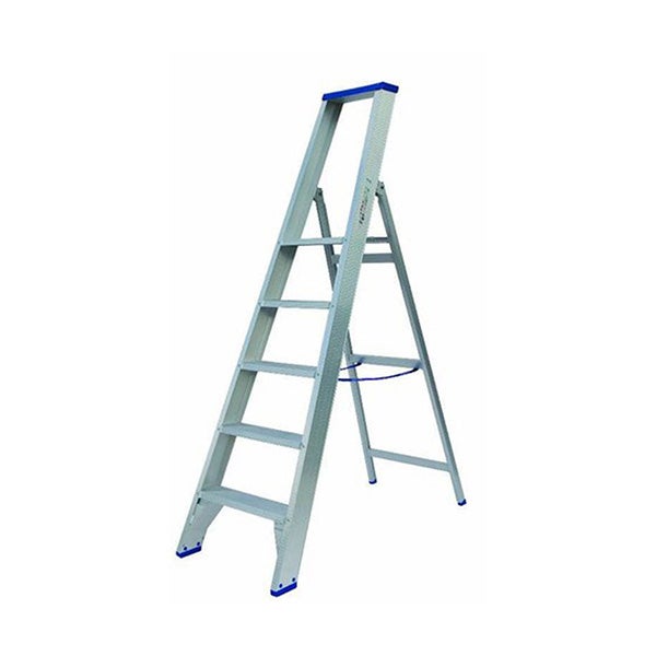 Escabeau alu 5 marches - Hauteur max. de travail 3.25m - PT05
