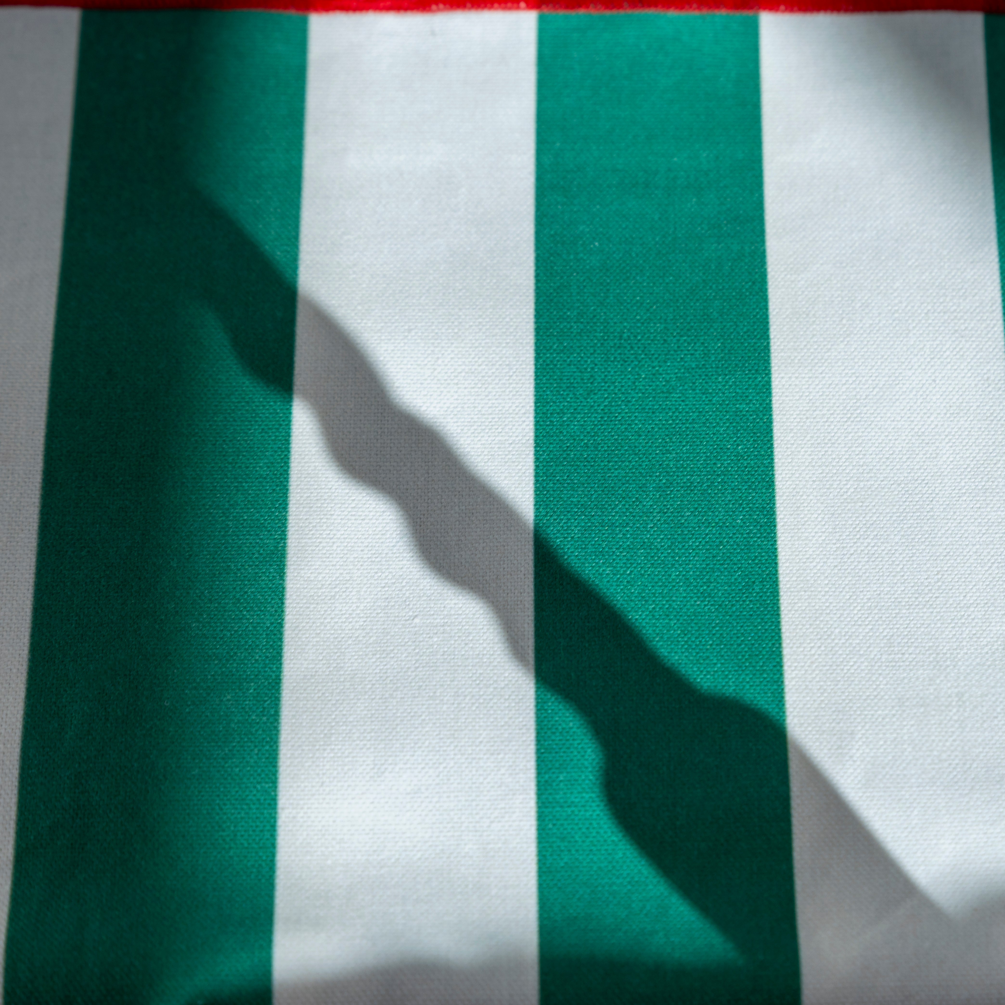 Tovaglia verde e bianca a righe MARSHALL - 3