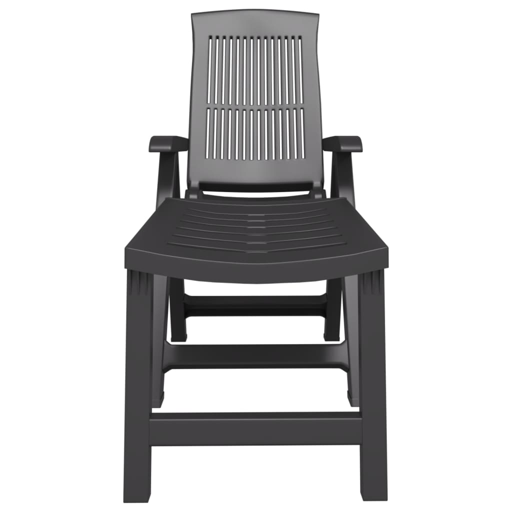 Bain de soleil en plastique gris anthracite – ComfortXL - 3