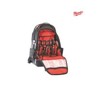 Zaino Milwaukee 48228200 - 35 Tasche, Nylon Balistico 1680D, Base Rigida, Per Utensili E Attrezzature - Foto 8