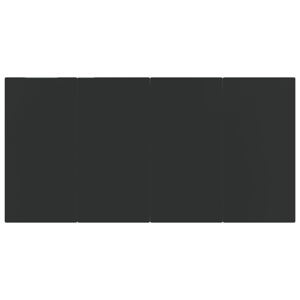 Maison Exclusive - Set da Pranzo da Giardino 7 pz Nero in Rattan PVC - 8