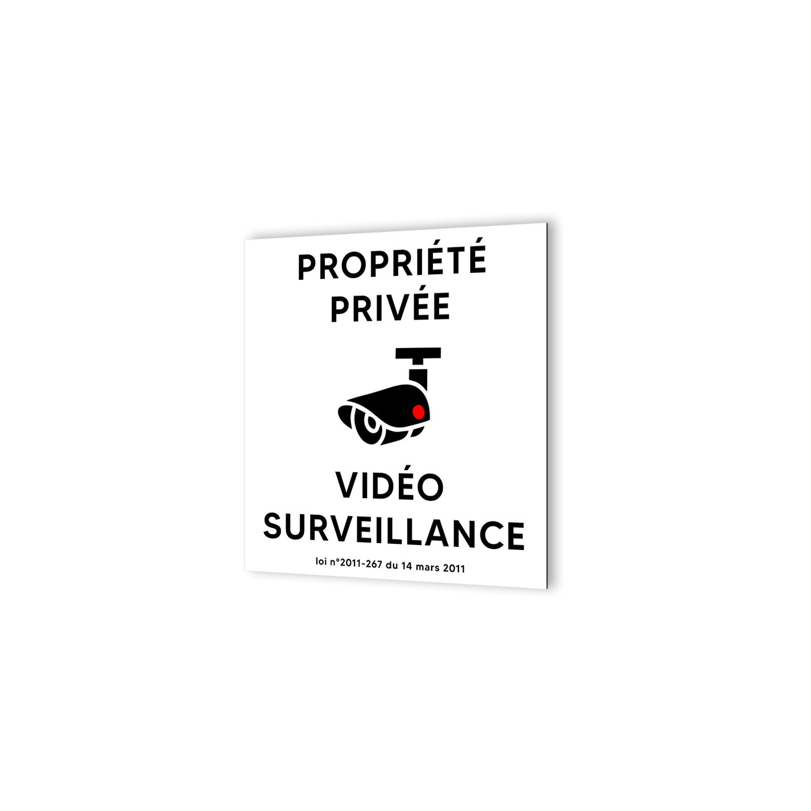 AUA SIGNALETIQUE - Panneau octogonal Stop Propriété Privée Attention Chien Je Monte la Garde AUA SIGNALETIQUE - Panneau octogonal Stop Propriété Privée Attention Chien Je Monte la Garde