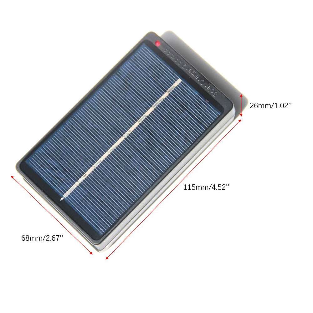 Chargeur de piles rechargeables AA et AAA à énergie solaire : sans prise, sans limite - 4