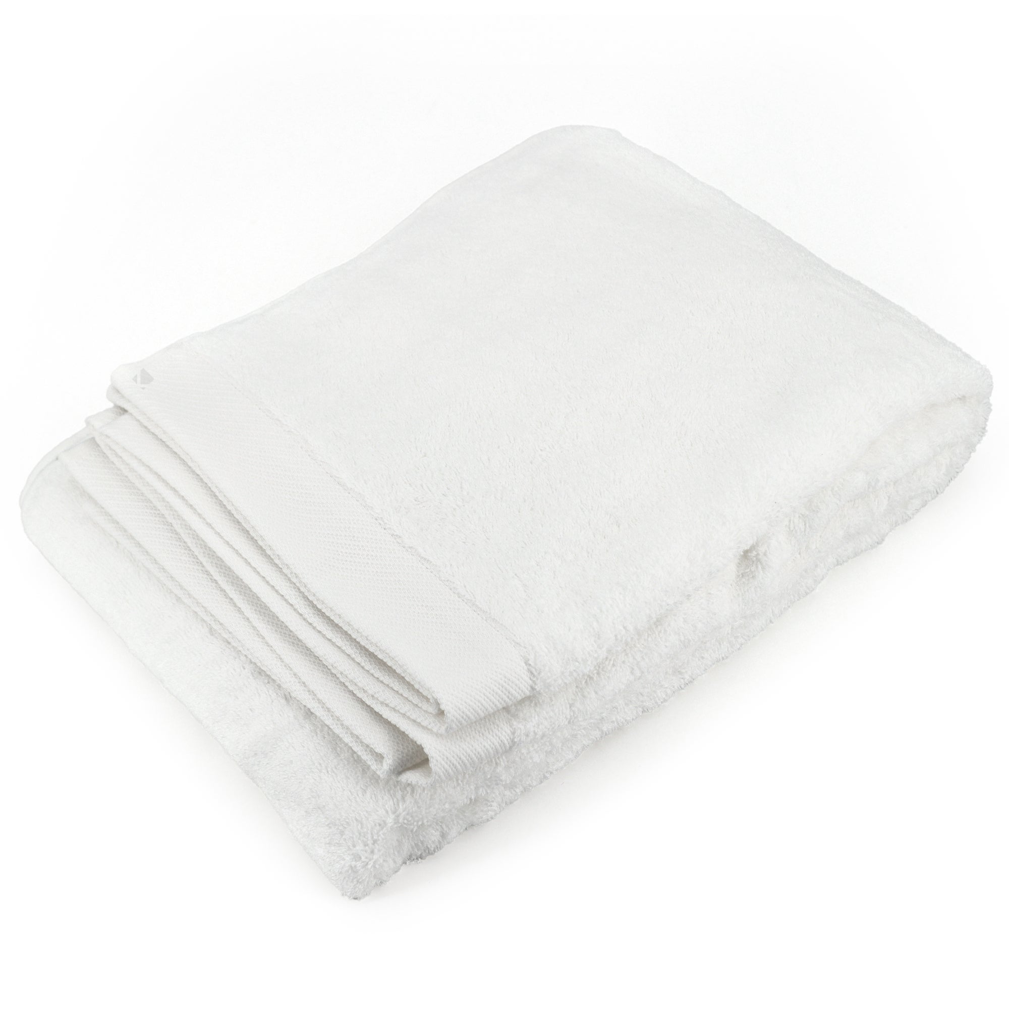 Grand Drap Blanc Cotonflor 100% Coton Peigné - 220x310 Cm - Qualité Hôtelière