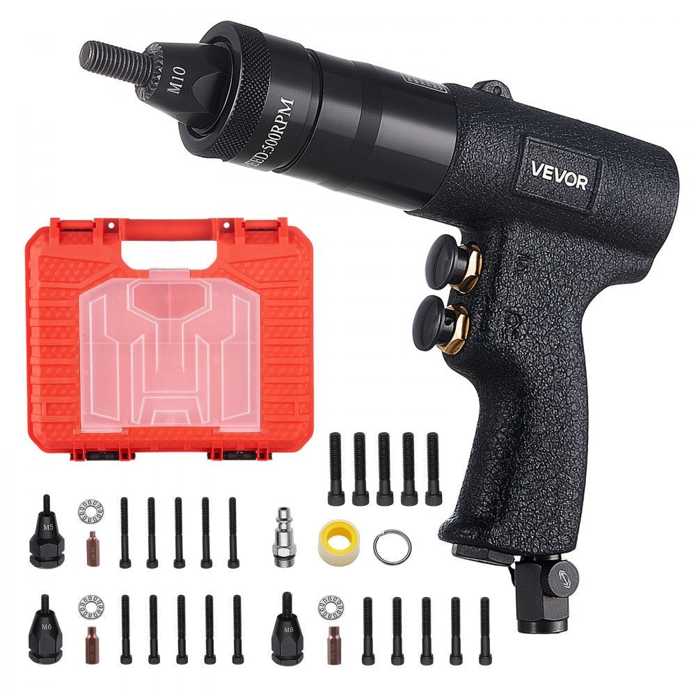 Essenza Pistola Neumática Para Remaches, 11 113 N De Fuerza, 4 Cabezales, 20 Mandriles , Leroy Merlin