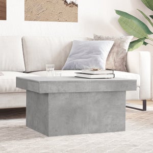 VIDAXL - Tavolino Da Salotto Grigio Cemento 79x49x41cm Legno