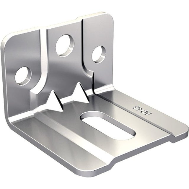 Ferrure de porte à déplacement droit pour porte de 150 kg Mantion Flot - Patte à visser - Equerre 5043